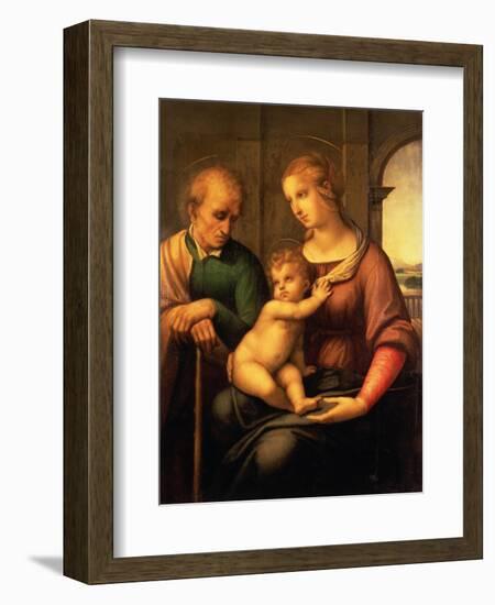 Raphael's Holy Family Painting-Bettmann-Framed Giclee Print