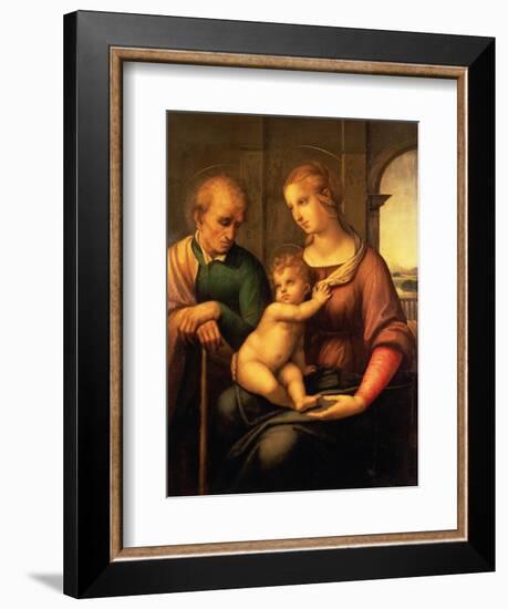 Raphael's Holy Family Painting-Bettmann-Framed Giclee Print