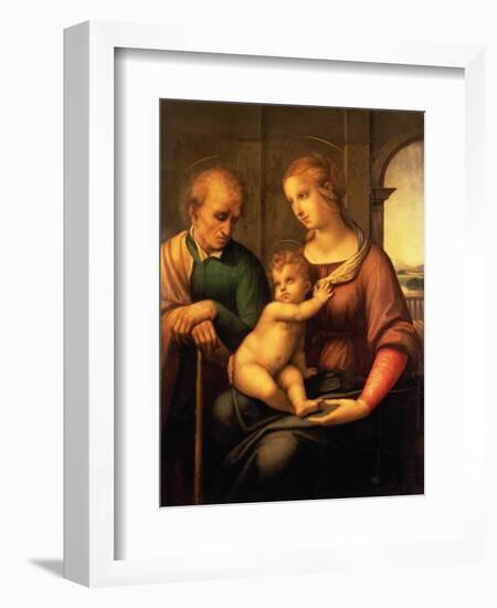 Raphael's Holy Family Painting-Bettmann-Framed Giclee Print