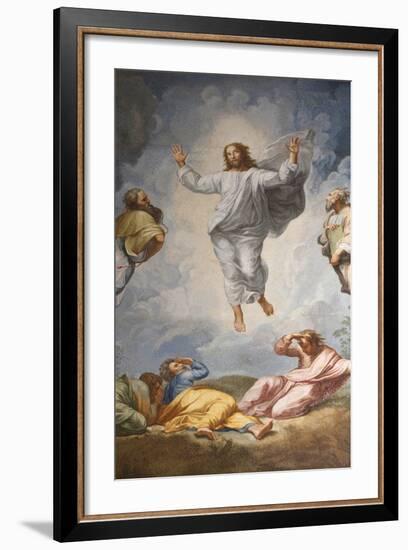 Raphael's Oil Painting of the Resurrection of Jesus Altar of the Transfiguration Altarpiece-Godong-Framed Photographic Print