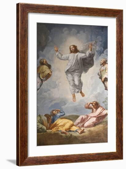 Raphael's Oil Painting of the Resurrection of Jesus Altar of the Transfiguration Altarpiece-Godong-Framed Photographic Print