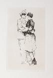 Soldier and Girl II-Raphael Soyer-Limited Edition