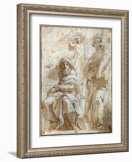 Raphael: Study, C1510-Raphael-Framed Giclee Print