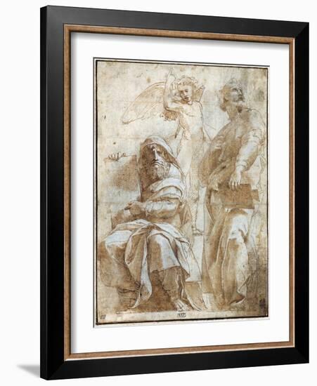 Raphael: Study, C1510-Raphael-Framed Giclee Print