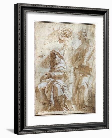 Raphael: Study, C1510-Raphael-Framed Giclee Print