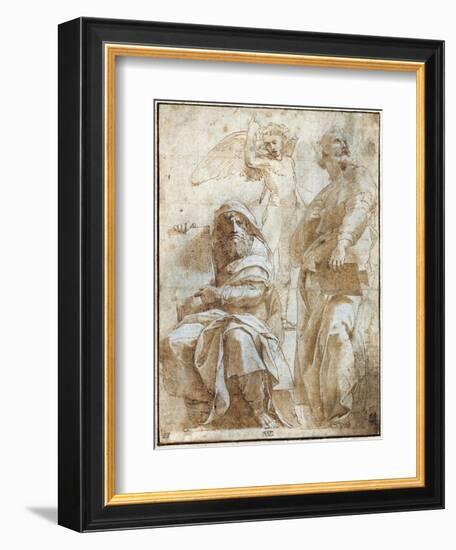 Raphael: Study, C1510-Raphael-Framed Giclee Print