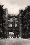 The Great Gate, Trinity College, Cambridge, Early 20th Century-Raphael Tuck & Sons-Mounted Giclee Print