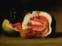 Still Life with a Wine Glass, 1818 (Oil on Panel)-Raphaelle Peale-Giclee Print