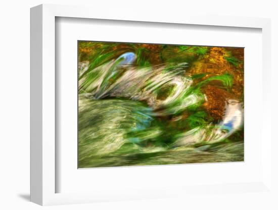 Rapid of Pinnau in Hiking Area of Mšlln Pinnautal-Thomas Ebelt-Framed Photographic Print