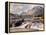 Rapids and Fremont Peak on Lower Titcomb Basin, Bridger National Forest, USA-Don Paulson-Framed Premier Image Canvas