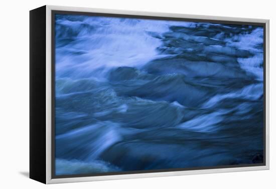 Rapids Downstream In Slow Motion-Anthony Paladino-Framed Premier Image Canvas