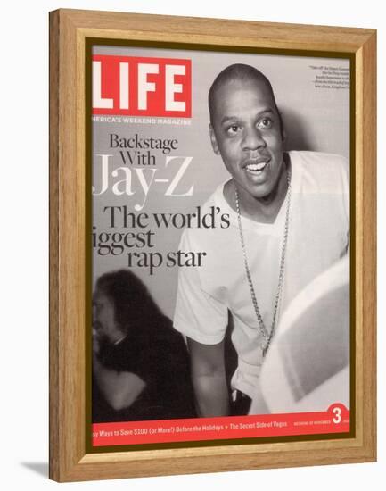 Rapper Jay-Z, November 3, 2006-Ben Watts-Framed Premier Image Canvas