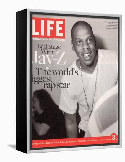 Rapper Jay-Z, November 3, 2006-Ben Watts-Framed Premier Image Canvas