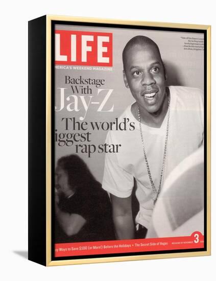 Rapper Jay-Z, November 3, 2006-Ben Watts-Framed Premier Image Canvas