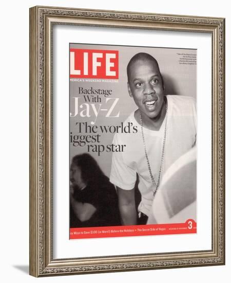 Rapper Jay-Z, November 3, 2006-Ben Watts-Framed Photographic Print