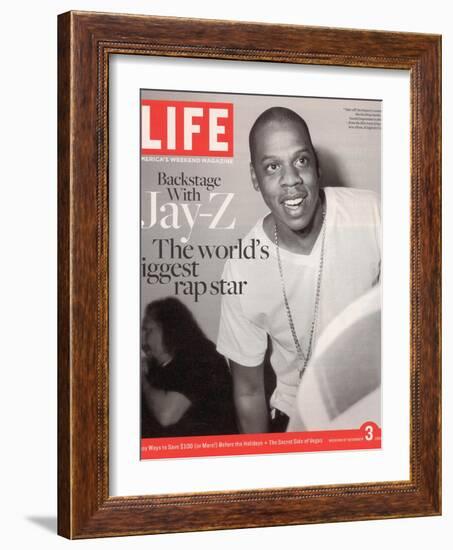 Rapper Jay-Z, November 3, 2006-Ben Watts-Framed Photographic Print