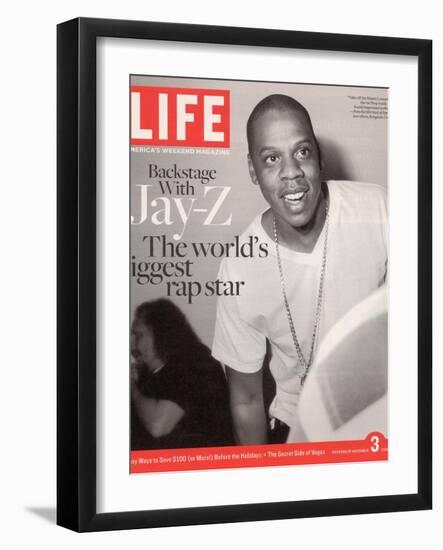 Rapper Jay-Z, November 3, 2006-Ben Watts-Framed Photographic Print