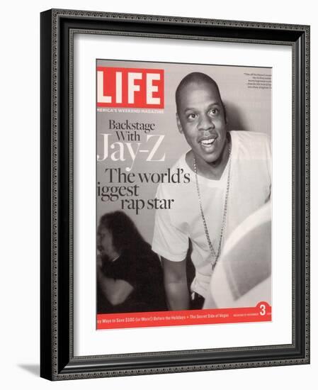 Rapper Jay-Z, November 3, 2006-Ben Watts-Framed Photographic Print