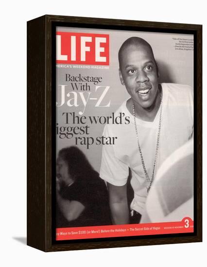 Rapper Jay-Z, November 3, 2006-Ben Watts-Framed Premier Image Canvas