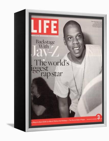 Rapper Jay-Z, November 3, 2006-Ben Watts-Framed Premier Image Canvas