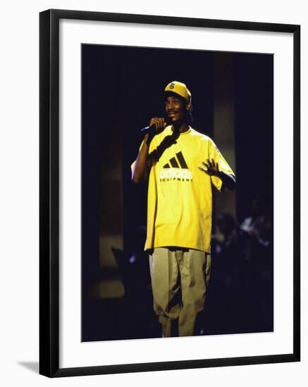 Rapper Snoop Doggy Dogg Performing at Radio City Music Hall-null-Framed Premium Photographic Print