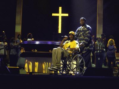 Rapper Snoop Doggy Dogg Performing in a Wheel Chair on Stage at Radio City  Music Hall' Premium Photographic Print | Art.com