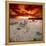 Rapsody in Red-Philippe Sainte-Laudy-Framed Premier Image Canvas