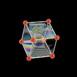 Soap Bubbles on a Dodecahedral Frame-Rapson Rapson-Mounted Premium Photographic Print