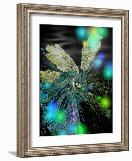 Rapture II - Angel Wings-Ruth Palmer Digital-Framed Art Print