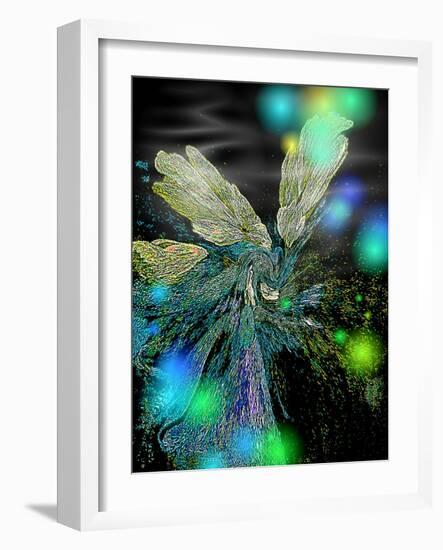 Rapture II - Angel Wings-Ruth Palmer Digital-Framed Art Print