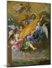 Rapture of St. Joseph (Oil on Canvas)-French School-Mounted Giclee Print