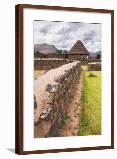 Raqchi, an Inca Archaeological Site in the Cusco Region, Peru, South America-Matthew Williams-Ellis-Framed Photographic Print