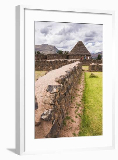 Raqchi, an Inca Archaeological Site in the Cusco Region, Peru, South America-Matthew Williams-Ellis-Framed Photographic Print