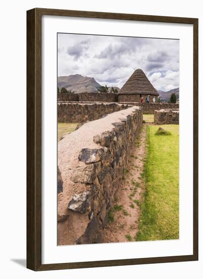 Raqchi, an Inca Archaeological Site in the Cusco Region, Peru, South America-Matthew Williams-Ellis-Framed Photographic Print