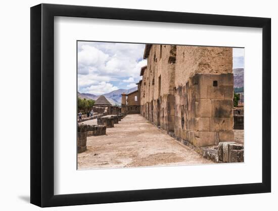 Raqchi, an Inca Archaeological Site in the Cusco Region, Peru, South America-Matthew Williams-Ellis-Framed Photographic Print