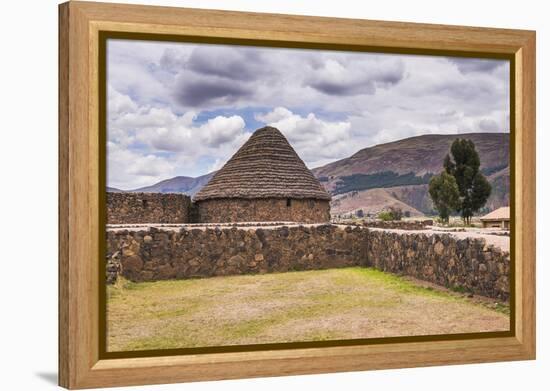 Raqchi Inca Ruins, an Archaeological Site in the Cusco Region, Peru, South America-Matthew Williams-Ellis-Framed Premier Image Canvas