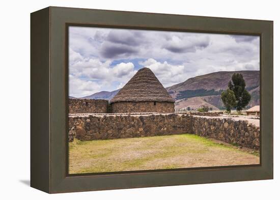 Raqchi Inca Ruins, an Archaeological Site in the Cusco Region, Peru, South America-Matthew Williams-Ellis-Framed Premier Image Canvas