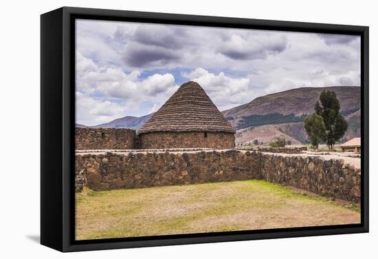 Raqchi Inca Ruins, an Archaeological Site in the Cusco Region, Peru, South America-Matthew Williams-Ellis-Framed Premier Image Canvas