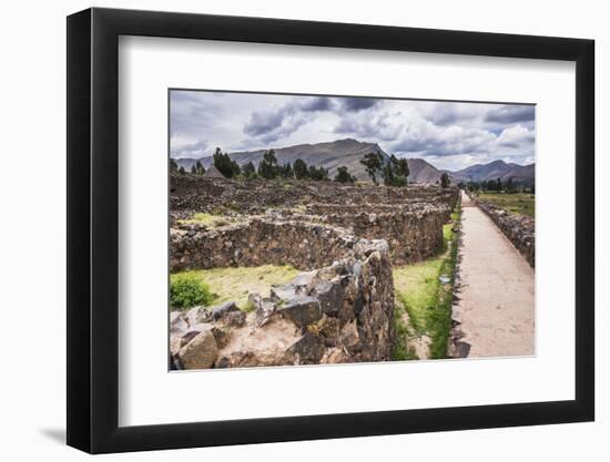 Raqchi Inca Ruins, an Archaeological Site in the Cusco Region, Peru, South America-Matthew Williams-Ellis-Framed Photographic Print