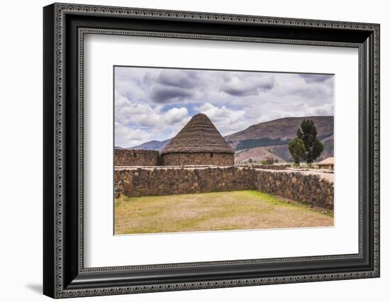 Raqchi Inca Ruins, an Archaeological Site in the Cusco Region, Peru, South America-Matthew Williams-Ellis-Framed Photographic Print