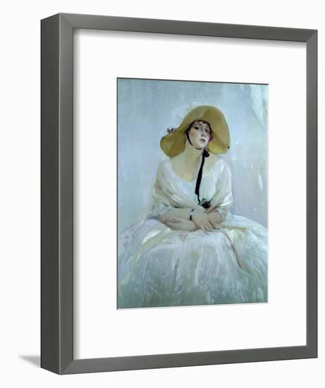 Raquel Meller, Tarazona, 1888 - 1962. Oil on canvas-Sorolla Joaquin-Framed Giclee Print