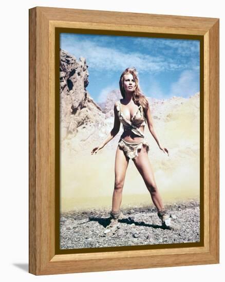 Raquel Welch. "One Million Years B. C." [1966], Directed by Don Chaffey.-null-Framed Premier Image Canvas