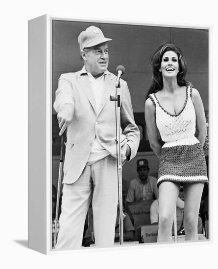Raquel Welch - The Bob Hope Show-null-Framed Stretched Canvas