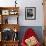 Rare Old, Clasp Bound Books in Library of a French Monastery-null-Framed Photographic Print displayed on a wall