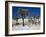 Rare Winter Snowfall, Lost Horse Valley, Joshua Tree National Park, California, USA-Richard Cummins-Framed Photographic Print