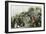 Raree Show-Thomas Allom-Framed Art Print