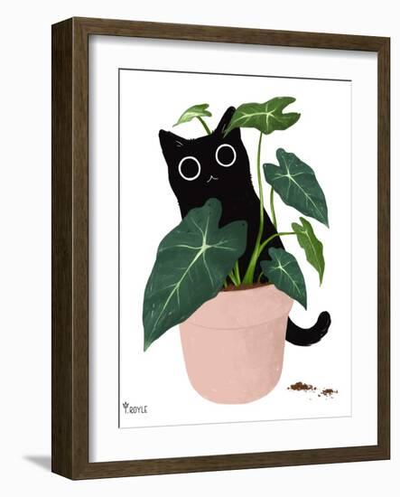 Rascal Cat I-Tara Royle-Framed Art Print