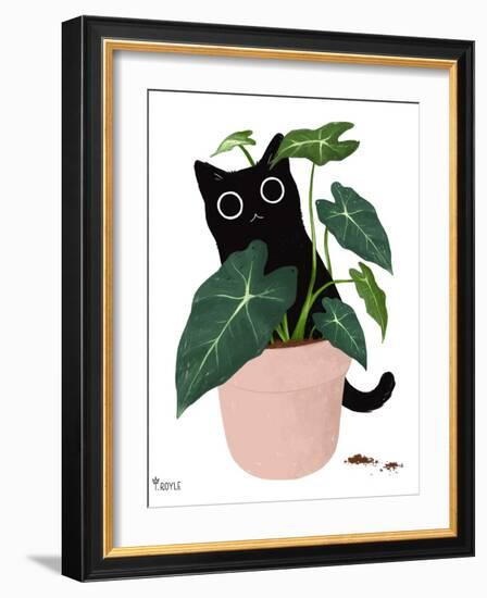 Rascal Cat I-Tara Royle-Framed Art Print