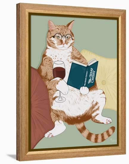 Rascal Cat IX-Tara Royle-Framed Stretched Canvas