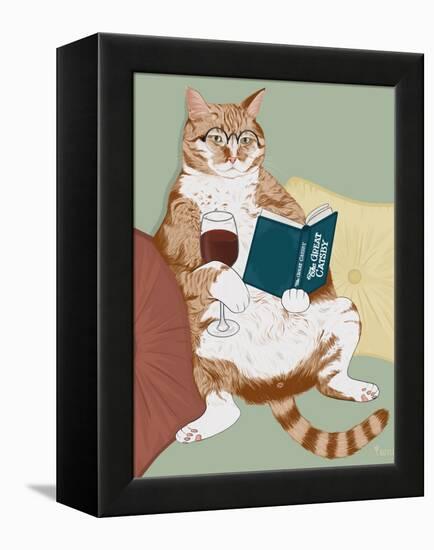 Rascal Cat IX-Tara Royle-Framed Stretched Canvas